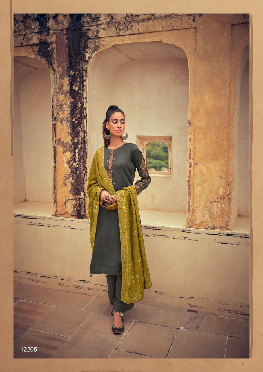 Deepsy Monalisa 7 Festive Wear Silk Exclusive Embroidery Salwar Kameez Collection